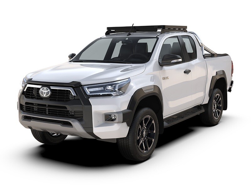 Toyota Hilux Revo Extended Cab (2016-heden) Slimline II Dakdrager Kit / Laag profiel