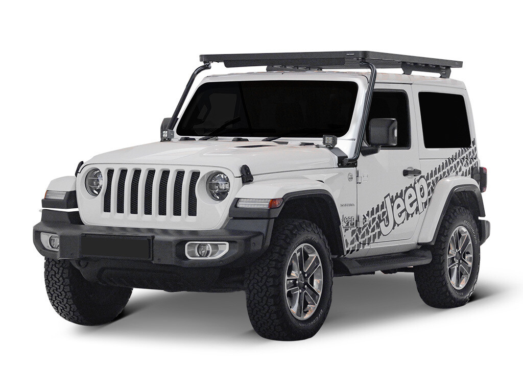 Jeep Wrangler JL 2 Door (2018-Current)Slimline II Extreme Roof Rack Kit