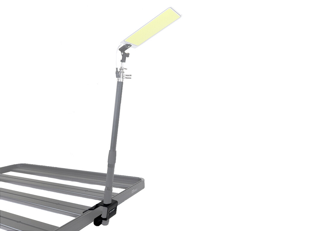 Telescopische beugel voor kampverlichting