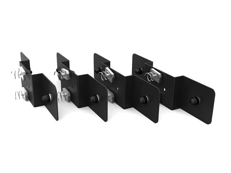 Rack adapter platen voor Thule slotted load bars