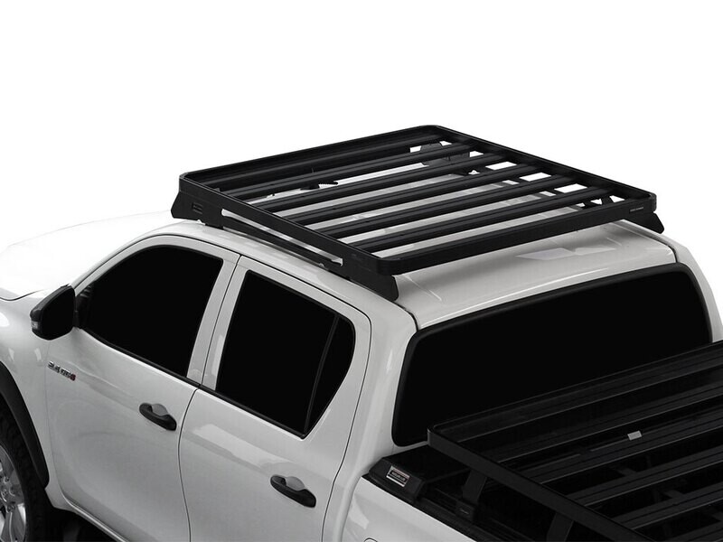 Slimline II bagagerekkit voor een Toyota Hilux Revo DC (2016-heden) - Front Runner