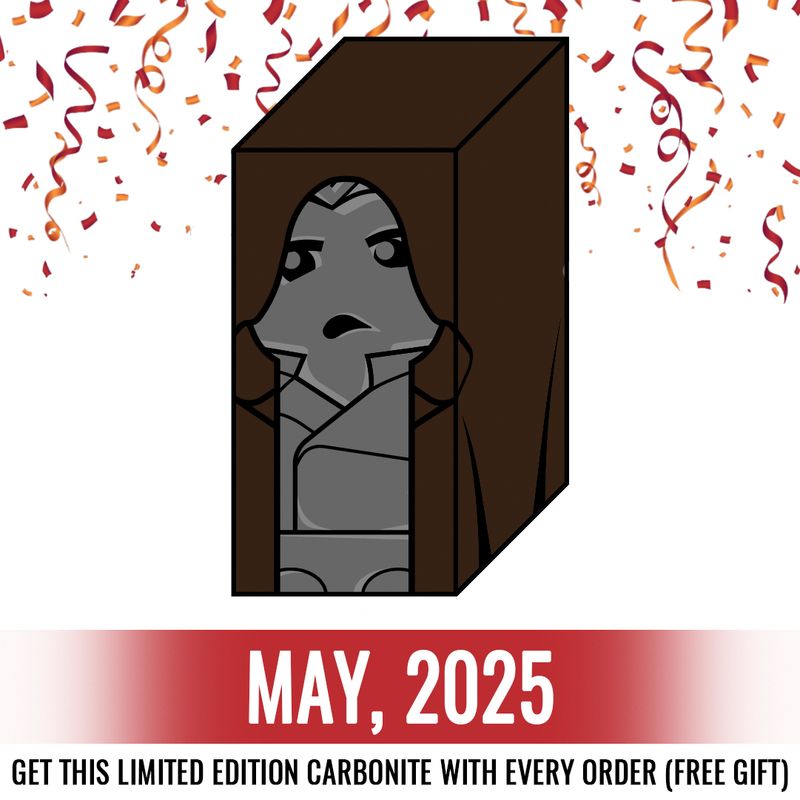 May 2025 Commemorative Carbonite