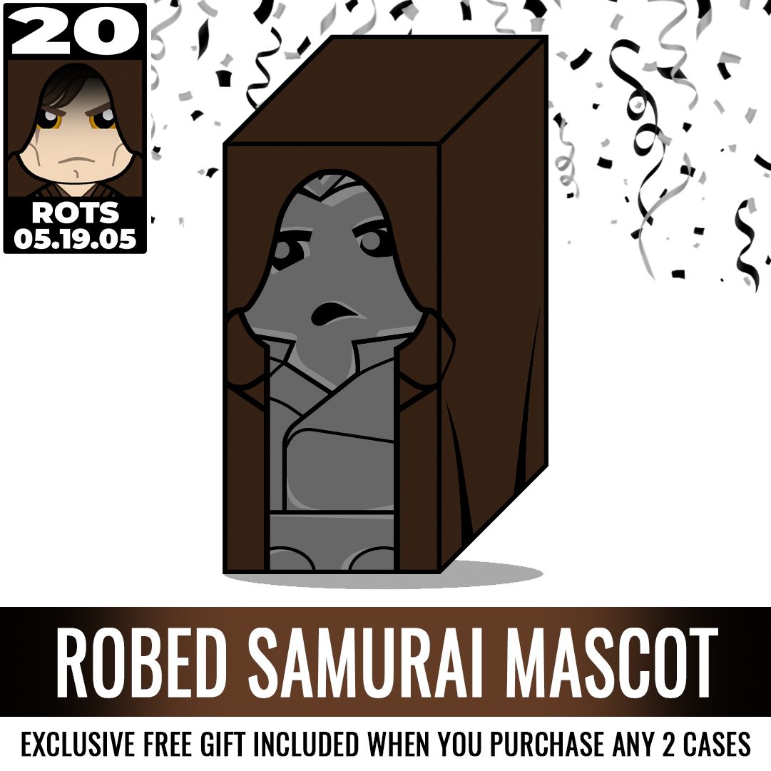 Robed Samurai Mascot