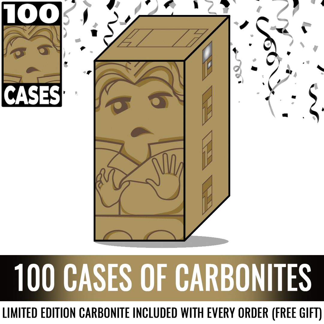 100 Cases of Carbonites Mascot