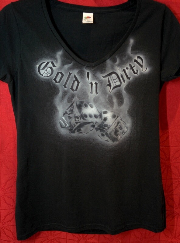 Gold &#39;n Dirty - Ladys Shirt Größe S