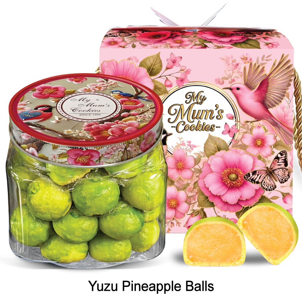 3. Yuzu Pineapple Balls 柚子凤梨球