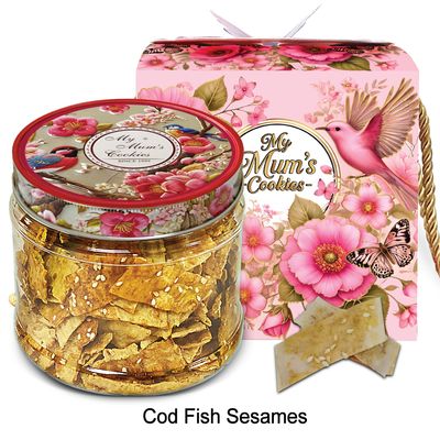 15. Cod Fish Sesame Crackers  鳕鱼芝麻酥