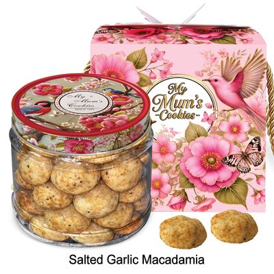 9. Salted Garlic Macademia Cookies 蒜香澳洲坚果饼