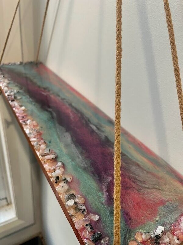 Resin shelf