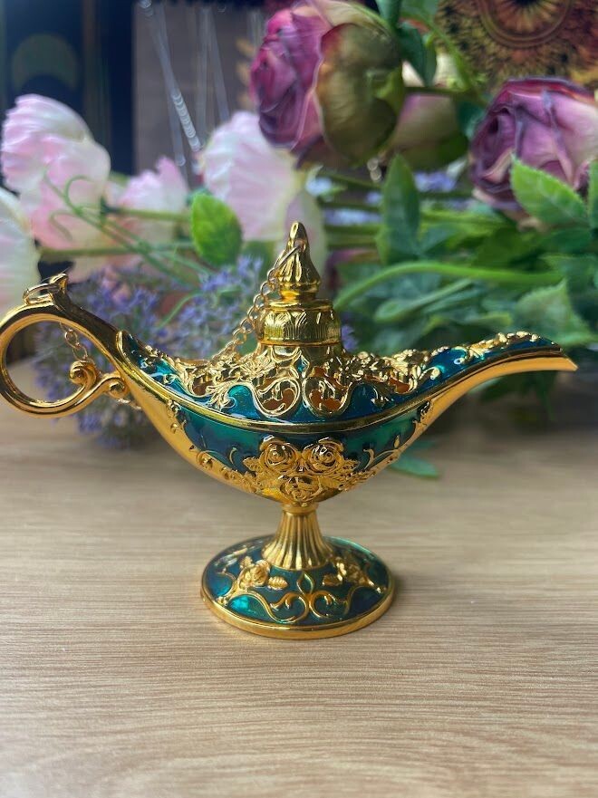 Genie bottle sphere holder