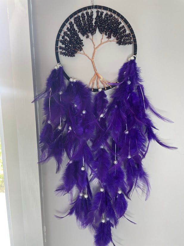 Garnet dream catcher