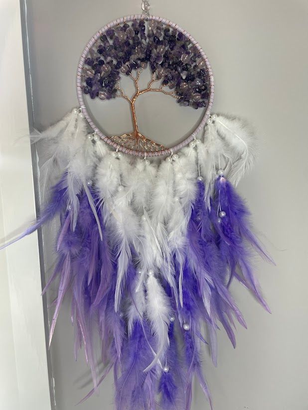 Amethyst Dream catcher