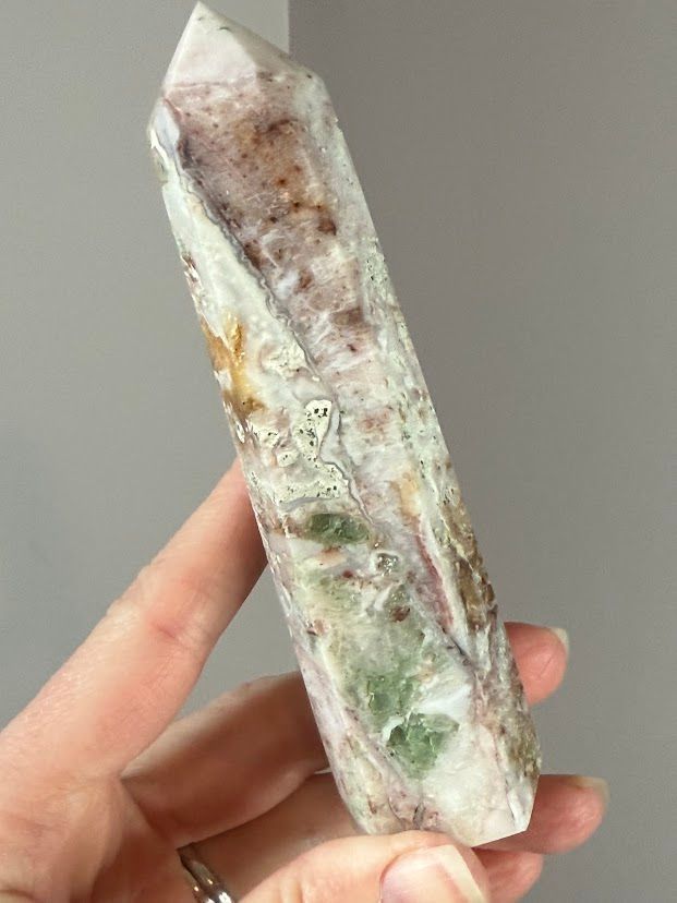 fluorite in agate tower