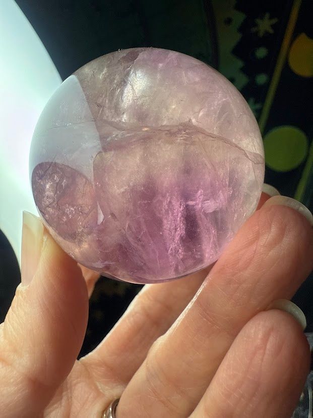 Fluorite sphere