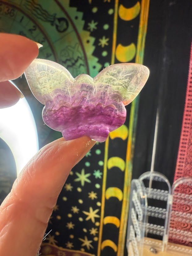 Fluorite butterflies