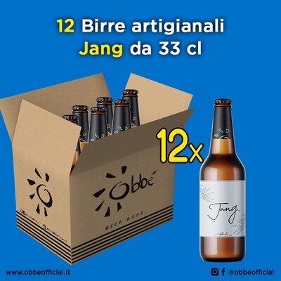 12 x Birra Jang 33 cl
