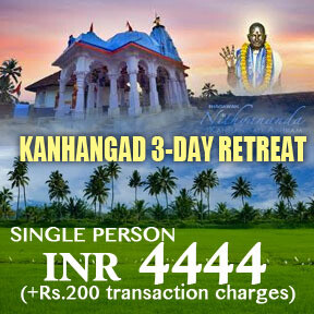 KANHANGAD 3-DAY RETREAT (Single Person)