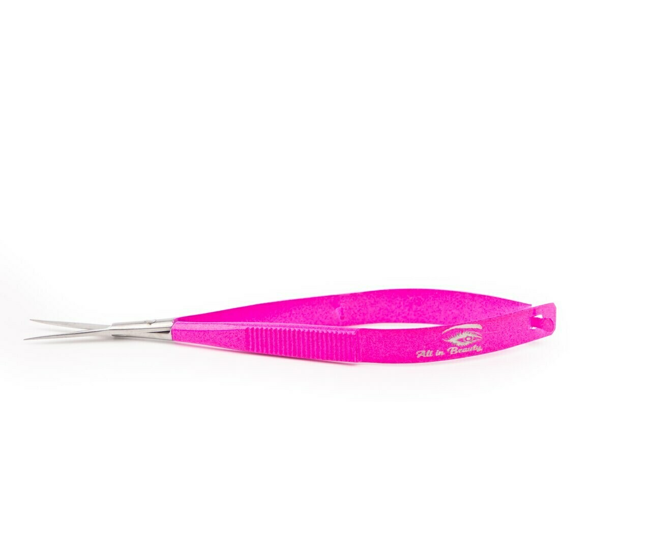TIJERAS DE RESORTE PARA CEJAS, Color: PINK