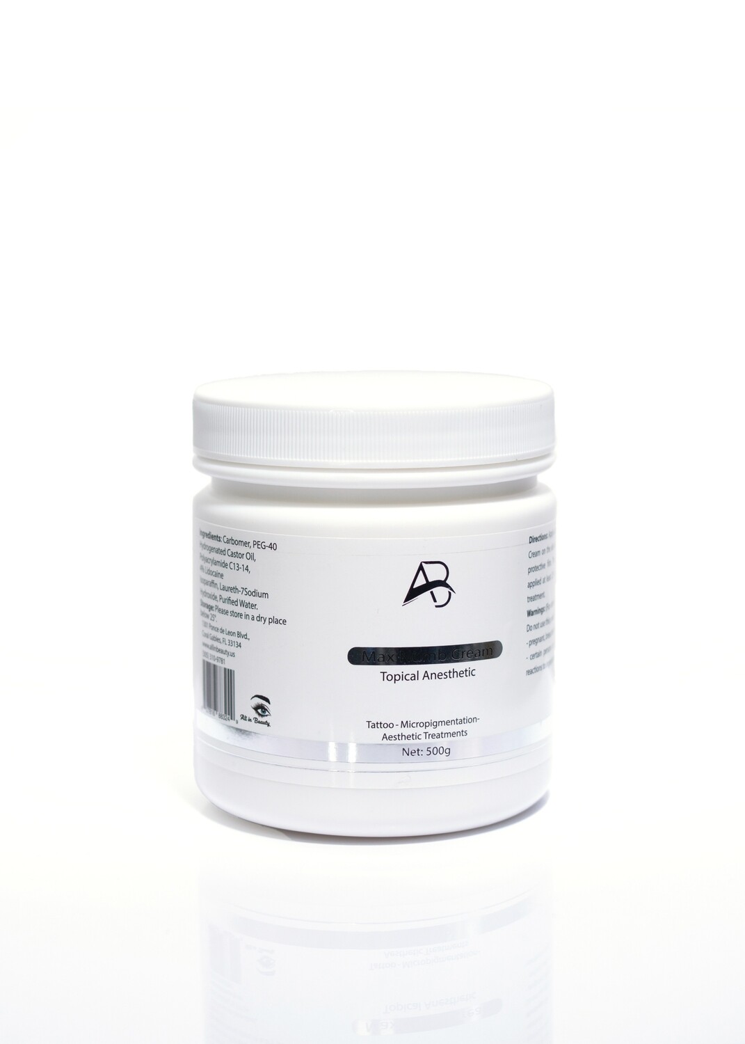 ANESTHESIA MAX NUMB CREAM(500g)