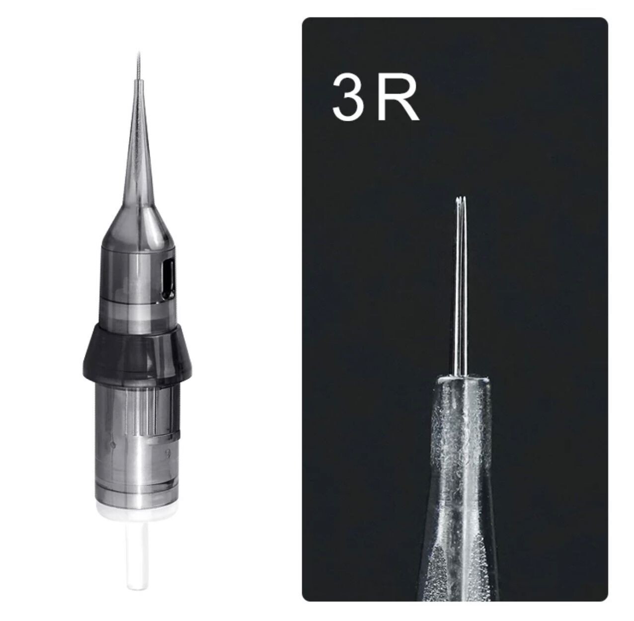 AGUJAS DE CARTUCHO Thunder lord (20pcs), Size: 3RL-0.25mm