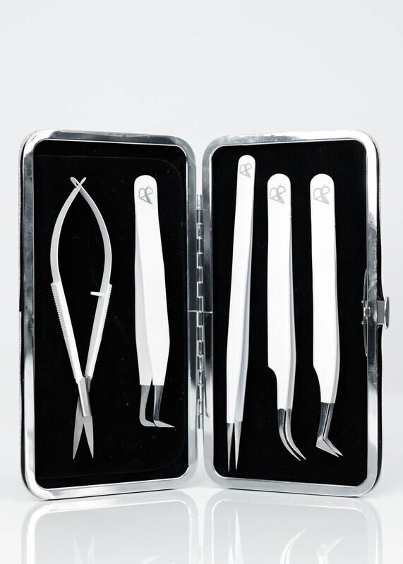 TWEEZERS KIT WHITE