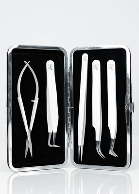 TWEEZERS KIT WHITE