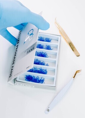 5D COLOR DELUXE PROMADE FANS LASHES (Loose)