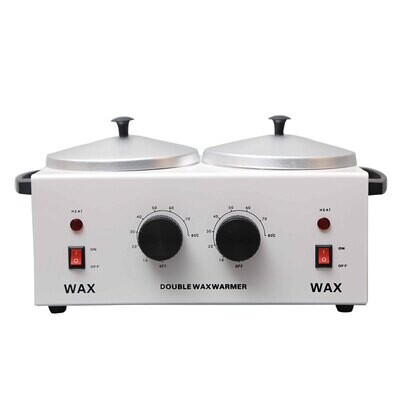 WAX WARMER WITH DOUBLE POT
