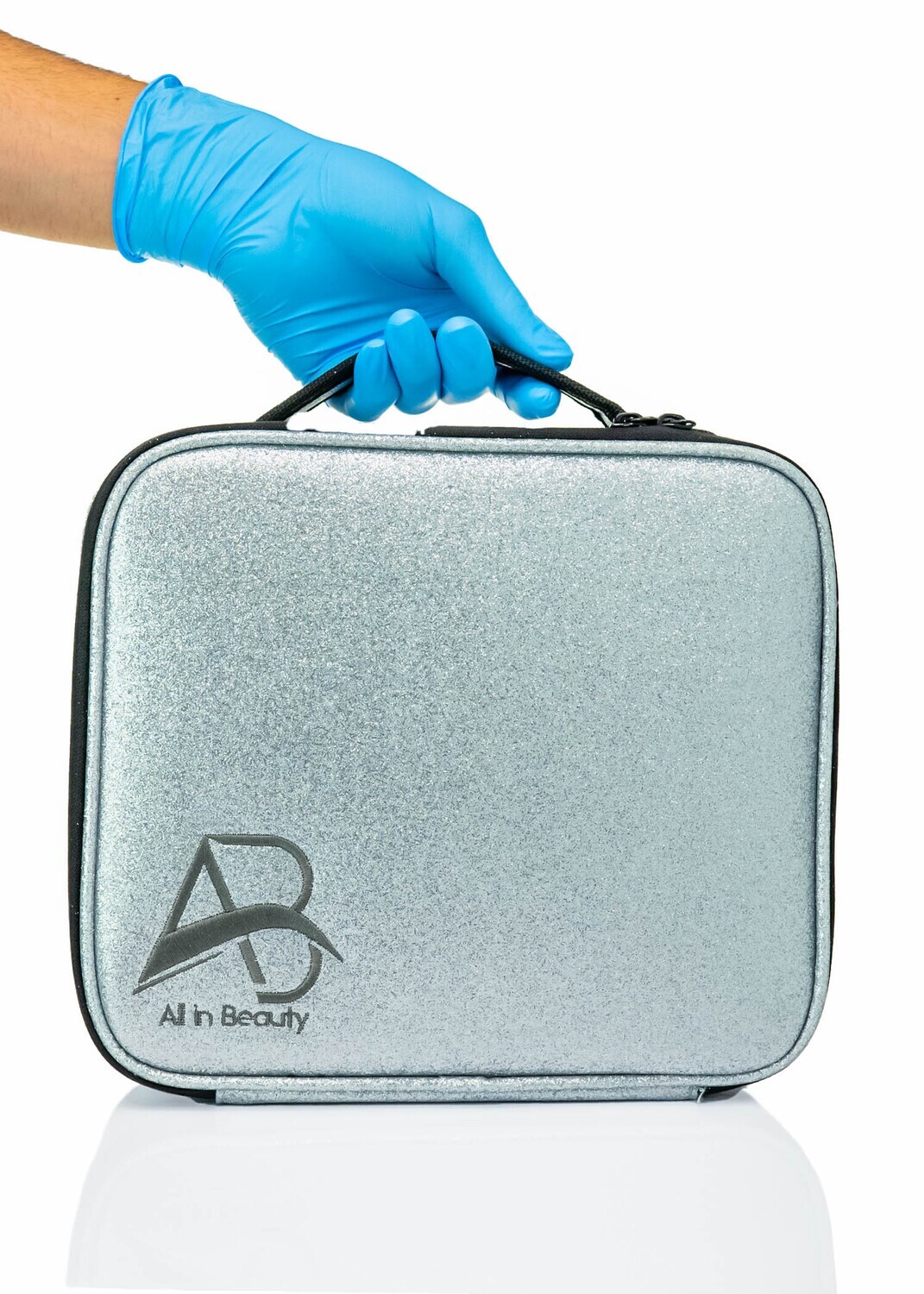 GLITTER MAKE UP CASE, SIZE: SMALL
