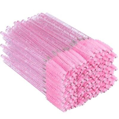 CEPILLOS PARA CEJAS Y PESTAÑAS (50 pcs)