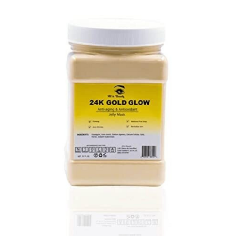 MASCARILLA DE GELATINA 24K BRILLO DORADO MASCARILLA DE GELATINA 24K BRILLO DORADO