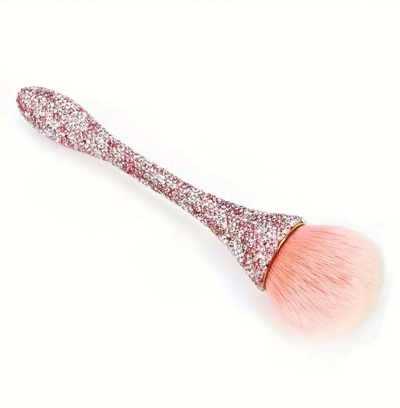 Rhinestone Portable Makeup Brush