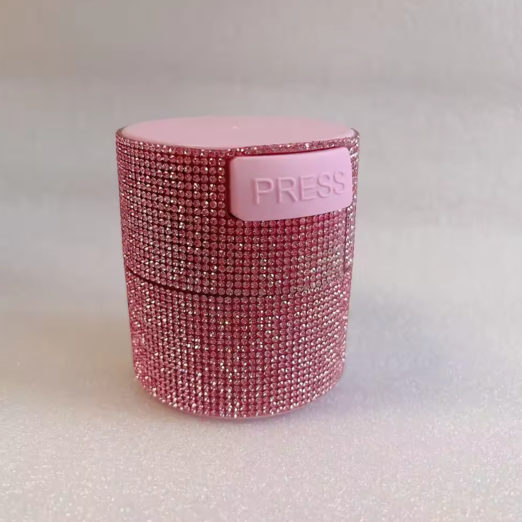 RHINESTONE EYELASH GLUE STORAGE