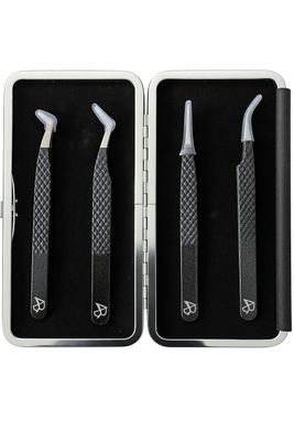 BLACK TWEEZERS KIT (4pcs) BLACK TWEEZERS KIT (4pcs)