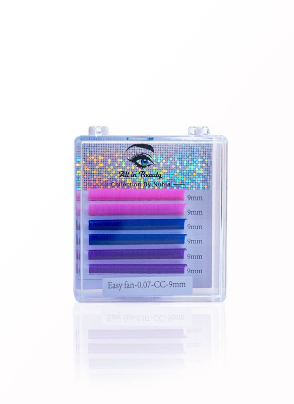 EASY FAN MULTICOLORED EYELASH