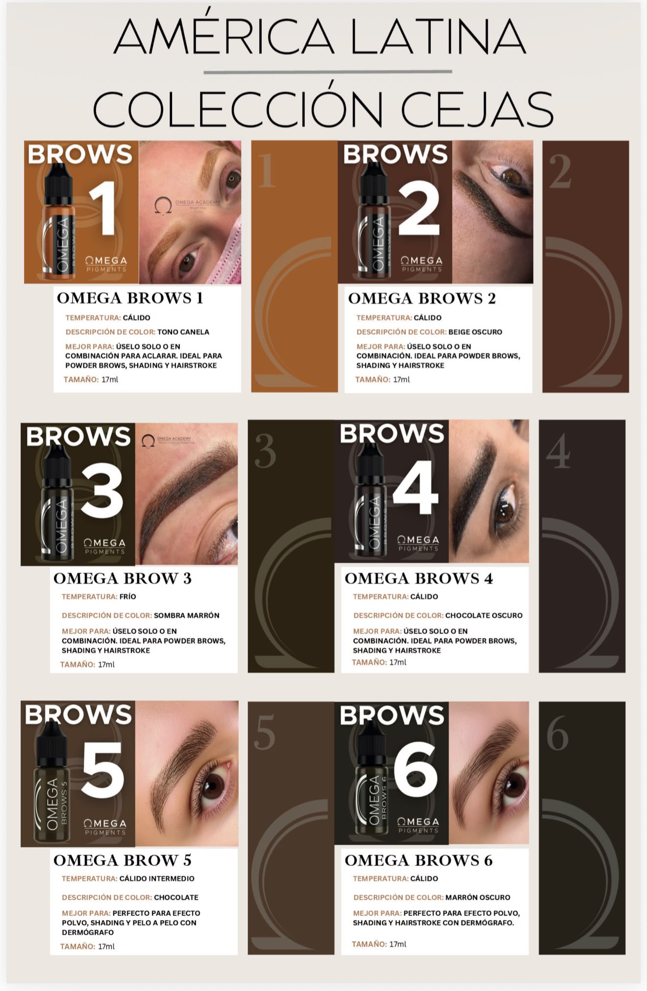 HYBRID BROW PIGMENTS (1pcs)