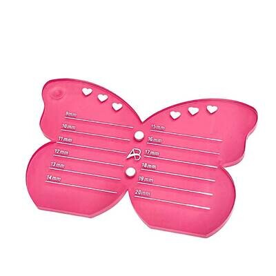 BANDEJA PARA TIRAS DE PESTAÑAS FORMA DE MARIPOSA