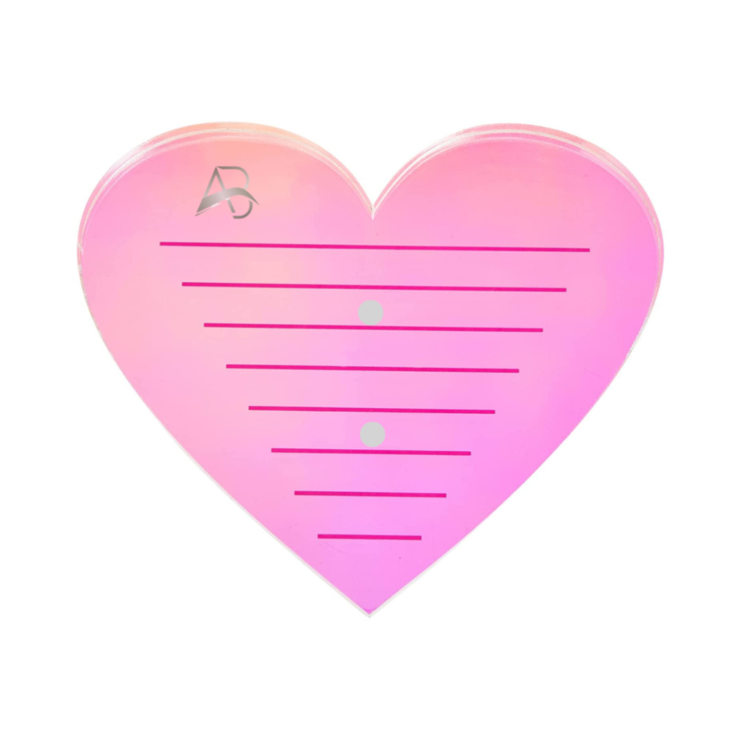 MAGNETIC HEART SHAPE LASH TILE MAGNETIC HEART SHAPE LASH TILE