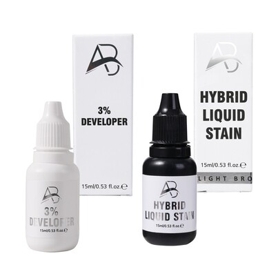 HYBRID LIQUID TINT FOR EYEBROWS & LASHES (tinte) HYBRID LIQUID TINT FOR EYEBROWS & LASHES (tinte)