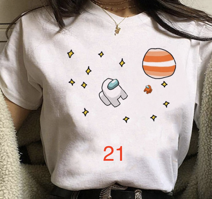 Among Us Unisex Graphic Tee Shirt