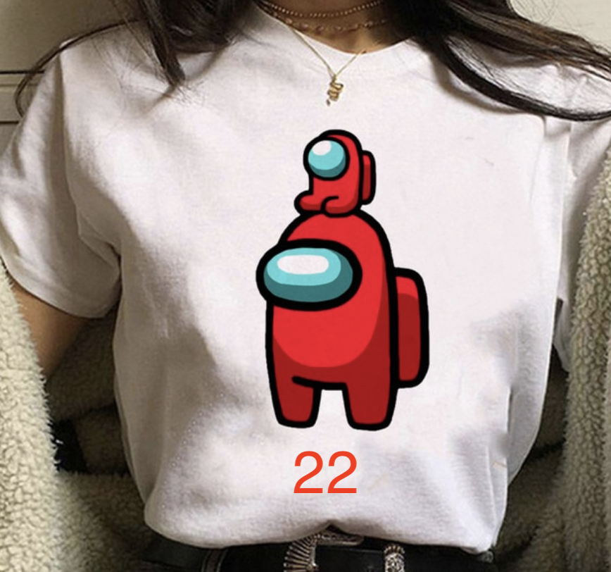 Among Us Unisex Graphic Tee Shirt