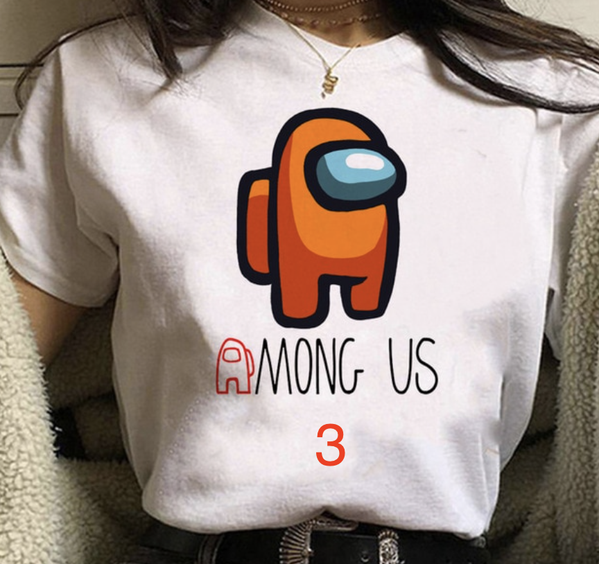 Among Us Unisex Graphic Tee Shirt