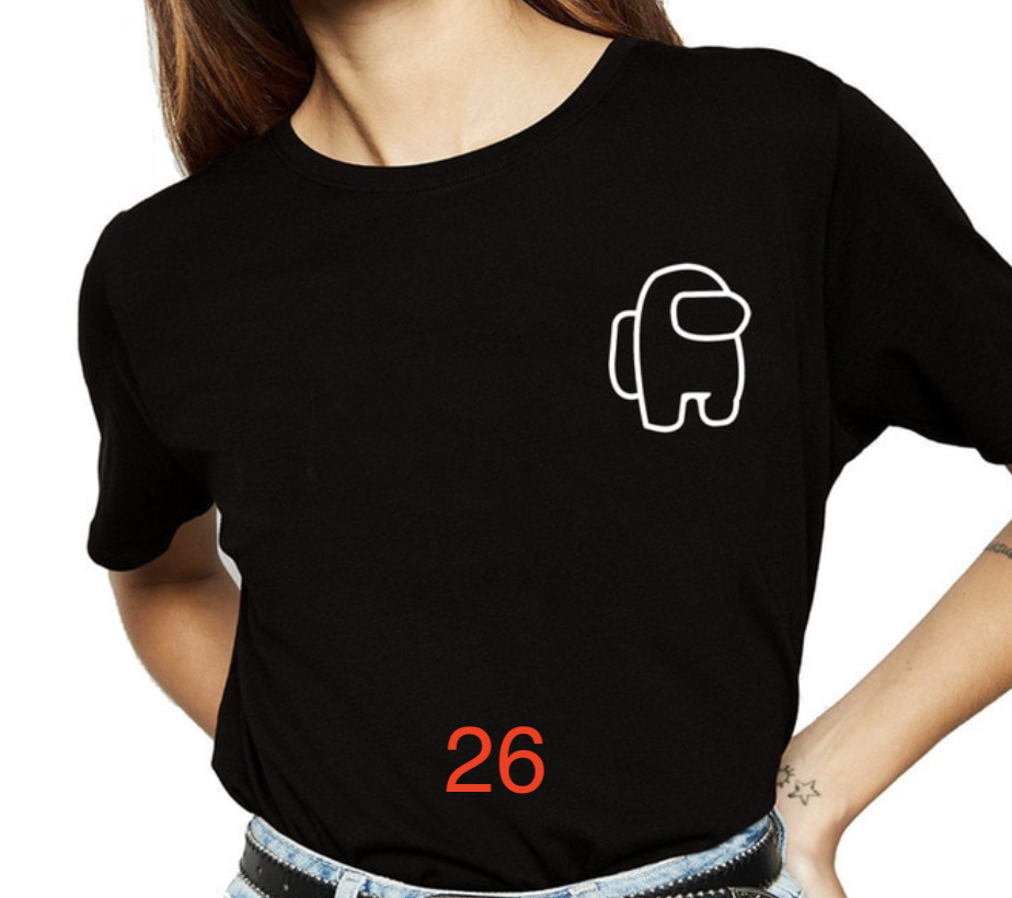 Among Us Unisex Graphic Tee Shirt