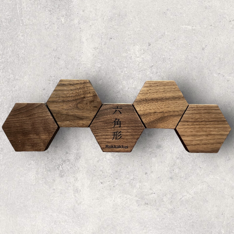 Rokkakkei Wall Walnut