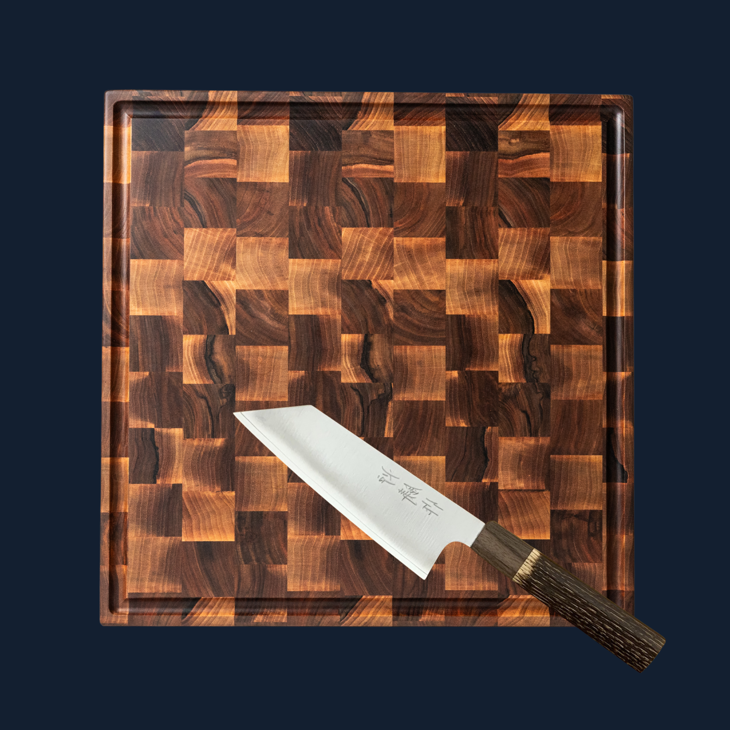 Rokkakkei board Walnut