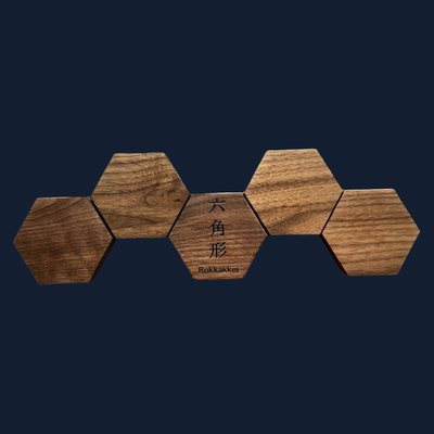 Rokkakkei Wall Walnut