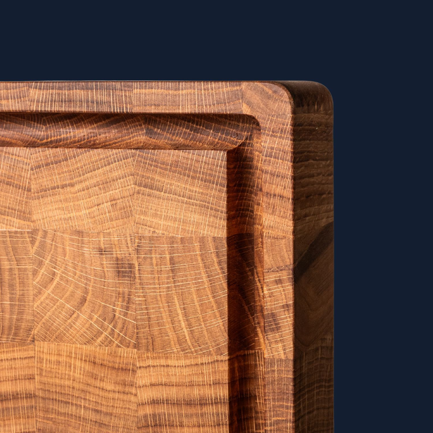 Cutting board oak end grain