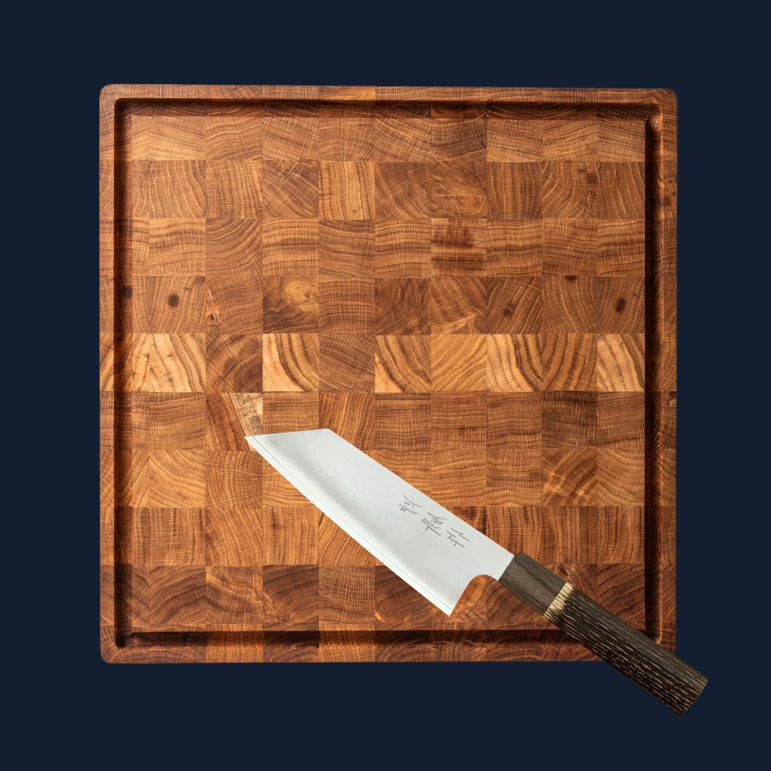 Cutting board oak end grain
