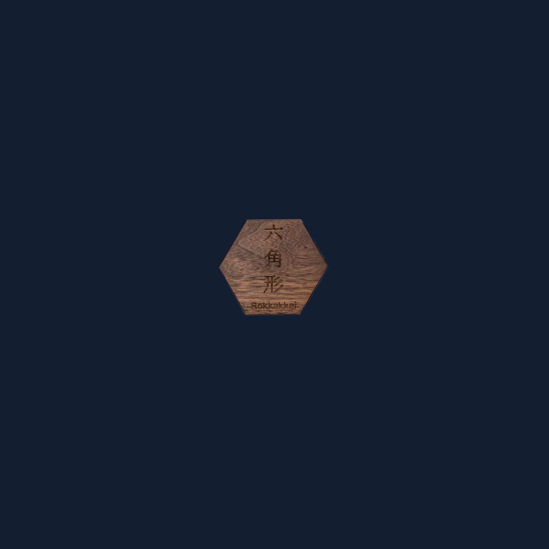 Rokkakkei Wall Walnut single