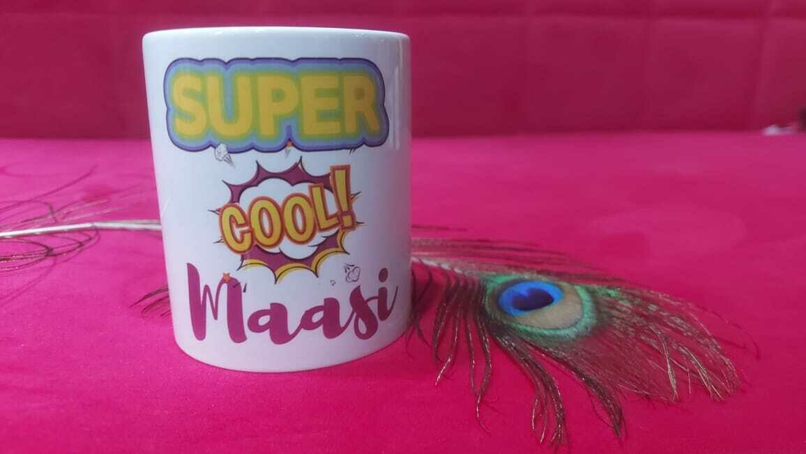 Personalized Super Cool Maasi Mug- XtraOrdiNAARI Personalized Collection